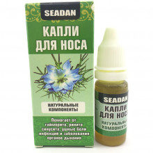 Капли в нос SEADAN с черным тмином 12мл Капли в нос SEADAN с черным тмином 12мл